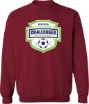 Crew Sweatshirt - Challenger Invitational (w2/2 boys) 2026 (Green Shield)