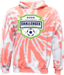 Tie-Dye Hoodies - Challenger Invitational (w2/2 boys) 2026 (Green Shield)