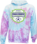 Tie-Dye Hoodies - Challenger Invitational (w2/2 boys) 2026 (Green Shield)