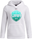 Under Armour Team Icon Fleece Hoodie - Girls UAA Session I 2026 (Deep Teal)