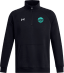 Under Armour Rival Fleece ¼ Zip - Girls UAA Session I 2026 (Deep Teal)