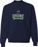 Crew Sweatshirt - JROTC Drone Championship 2026 (Green & Gray)