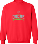 Crew Sweatshirt - JROTC Drone Championship 2026 (Green & Gray)