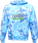 Tie-Dye Hoodies - JROTC Drone Championship 2026 (Green & Gray)