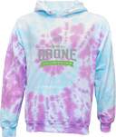 Tie-Dye Hoodies - JROTC Drone Championship 2026 (Green & Gray)