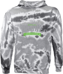 Tie-Dye Hoodies - JROTC Drone Championship 2026 (Green & Gray)