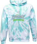 Tie-Dye Hoodies - JROTC Drone Championship 2026 (Green & Gray)
