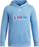 Under Armour Team Icon Fleece Hoodie - Can-Am Youth Invitational 2026 (White)