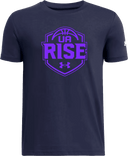 Under Armour Athletics Short Sleeve - UA Rise Girls Session l 2026 (Bold Purple)