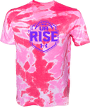 Under Armour Athletics Short Sleeve Tie-Dye - UA Rise Girls Session l 2026 (Bold Purple)
