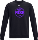 Under Armour Rival Fleece Crew - UA Rise Girls Session l 2026 (Bold Purple)