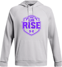 Under Armour Rival Fleece Hoodie - UA Rise Girls Session l 2026 (Bold Purple)