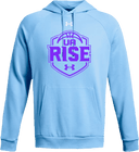Under Armour Rival Fleece Hoodie - UA Rise Girls Session l 2026 (Bold Purple)