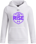 Under Armour Team Icon Fleece Hoodie - UA Rise Girls Session l 2026 (Bold Purple)