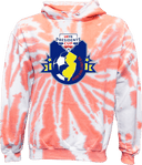 Tie-Dye Hoodies - USYS NJ Presidents Cup 2026 (Main Logo)