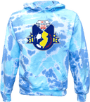 Tie-Dye Hoodies - USYS NJ Presidents Cup 2026 (Main Logo)