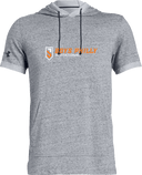 Under Armour Stadium Short Sleeve Hoodie - Boys Philly Invitational 2026 (White)