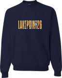 Crew Sweatshirt - LIVE! At LakePoint 2026 (Bold Stacked Text)