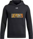 Under Armour Team Icon Fleece Hoodie - LIVE! At LakePoint 2026 (Bold Stacked Text)