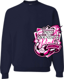 Crew Sweatshirt - Paint The Mountains Pink 2026