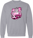 Crew Sweatshirt - Paint The Mountains Pink 2026
