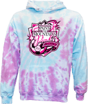 Tie-Dye Hoodies - Paint The Mountains Pink 2026