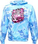 Tie-Dye Hoodies - Paint The Mountains Pink 2026