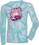 Tie-Dye Long Sleeves - Paint The Mountains Pink 2026