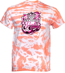 Tie-Dye Short Sleeves - Paint The Mountains Pink 2026