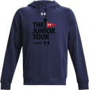 Under Armour Rival Fleece Hoodie - Junior Tour - Wordmark