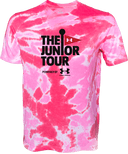 Under Armour Athletics Short Sleeve Tie-Dye - Junior Tour - Wordmark