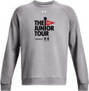 Under Armour Rival Fleece Crew - Junior Tour - Wordmark