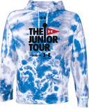 Under Armour Rival Fleece Hoodie Tie-Dye - Junior Tour - Wordmark