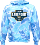 Tie-Dye Hoodies - LIVE! At LakePoint 2026 (Main Logo)