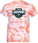 Tie-Dye Short Sleeves - LIVE! At LakePoint 2026 (Main Logo)