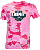 Tie-Dye Short Sleeves - LIVE! At LakePoint 2026 (Main Logo)