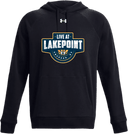 Under Armour Rival Fleece Hoodie - LIVE! At LakePoint 2026 (Main Logo)