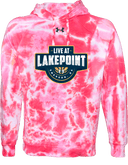 Under Armour Rival Fleece Hoodie Tie-Dye - LIVE! At LakePoint 2026 (Main Logo)