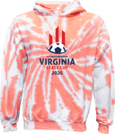 Tie-Dye Hoodies - USYS VA State Cup Fall 2026 (Week One, Secondary Dark)