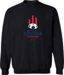 Crew Sweatshirt - USYS VA State Cup Fall 2026 (Week One, Secondary Dark)