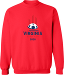 Crew Sweatshirt - USYS VA State Cup Fall 2026 (Week One, Secondary Dark)