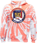 Tie-Dye Hoodies - USYS NC State Cup Finals 2026 (Main Logo)