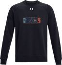 Under Armour Rival Fleece Crew - New England Spring Showcase 2026 (Bold Stacked Text)