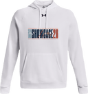 Under Armour Rival Fleece Hoodie - New England Spring Showcase 2026 (Bold Stacked Text)