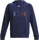 Under Armour Rival Fleece Hoodie - New England Spring Showcase 2026 (Bold Stacked Text)