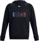 Under Armour Rival Fleece Hoodie - New England Spring Showcase 2026 (Bold Stacked Text)