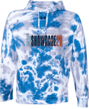 Under Armour Rival Fleece Hoodie Tie-Dye - New England Spring Showcase 2026 (Bold Stacked Text)