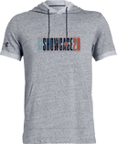 Under Armour Stadium Short Sleeve Hoodie - New England Spring Showcase 2026 (Bold Stacked Text)