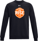 Under Armour Rival Fleece Crew - UA Rise Girls Session l 2026 (Deep Orange)