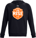 Under Armour Rival Fleece Hoodie - UA Rise Girls Session l 2026 (Deep Orange)